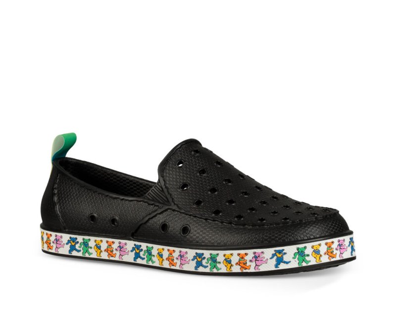 Sanuk Lil Walker Kids' Sidewalk Surfers Black | Canada 313SGL